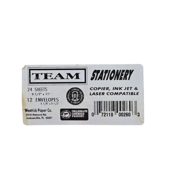 Ohio State 2002 National Champions Stationery Set - 24 Sheets & 12 Envelopes - Picture 4 of 4